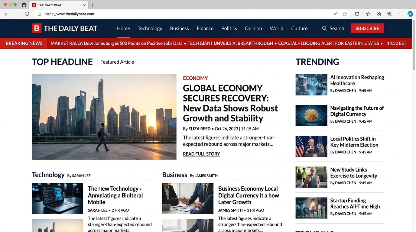 DailyPress News Portal