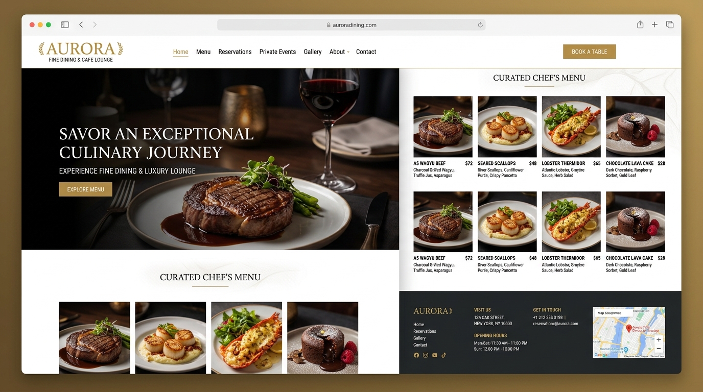 Gourmet Dine & Stay